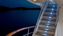 Yacht LA PERLA -  Exterior Stairs